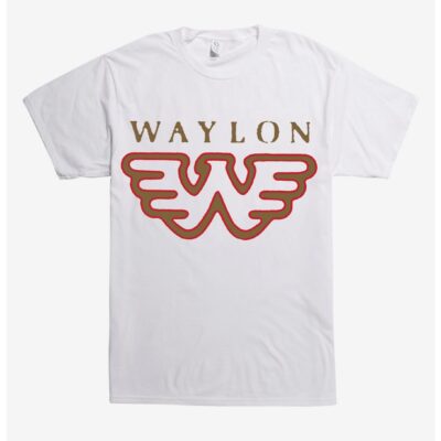 Waylon Jennings Flying T-Shirt