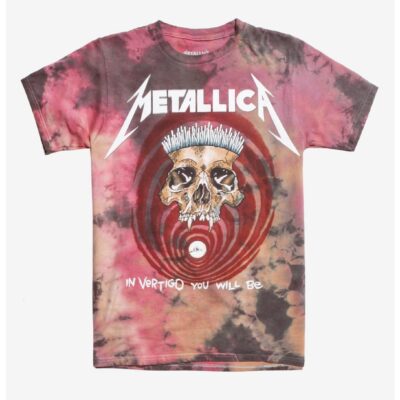 Metallica The Shortest Straw Tie-Dye T-Shirt