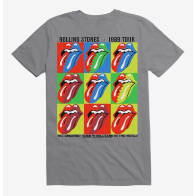 The Rolling Stones 1989 Tour Pop Art T-Shirt