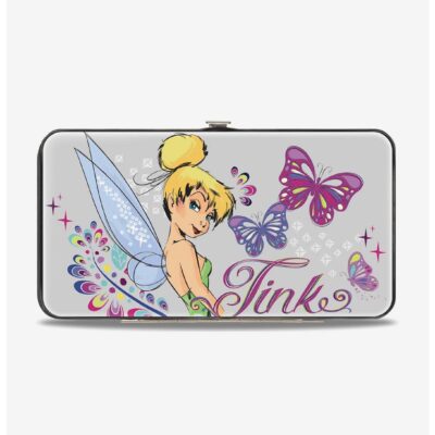 Disney Tinker Bell Over Shoulder Pose Sketch Hinged Wallet