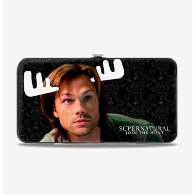 Supernatural Sam Moose Dean Squirrel Poses Hinged Wallet