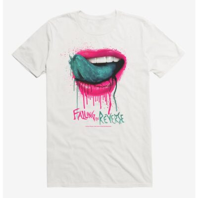 Extra Soft Falling In Reverse Lips T-Shirt