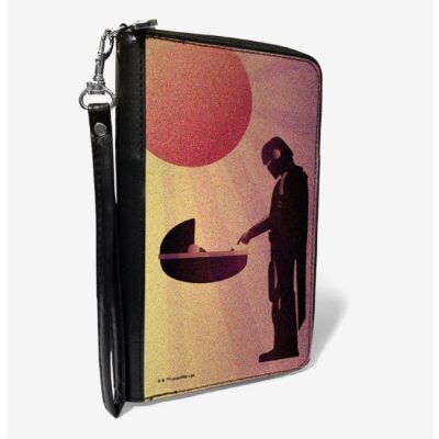 Star Wars The Mandalorian And The Child Zip-Around Wallet