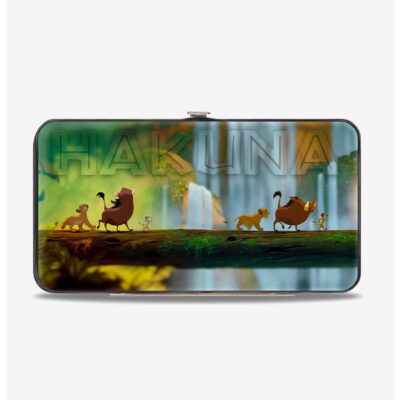 Disney The Lion King Hakuna Matata Simba Growing Up Hinge Wallet