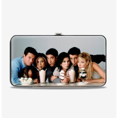 Friends Vivid Character Milk Shake Pose Hinge Wallet