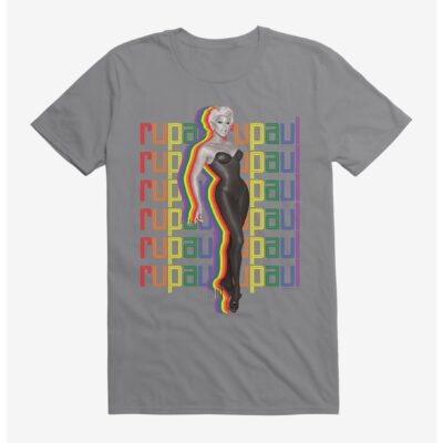 RuPaul Rainbow Silhoutte T-Shirt