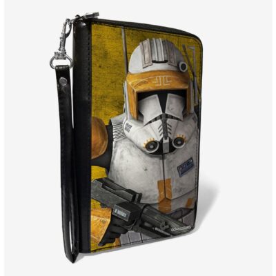 Star Wars the Clone Wars the Clone Captain Cody Zip Around Wallet