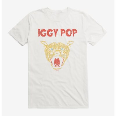 Iggy Pop Name And Cheetah T-Shirt