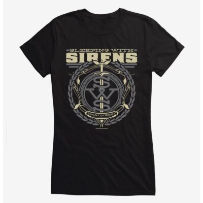 Sleeping With Sirens Crest Girls T-Shirt