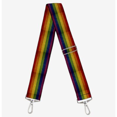 Weathered Rainbow Pride Flag Bag Strap