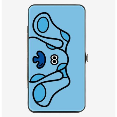 Blues Clues Face and Paw Print Hinge Wallet