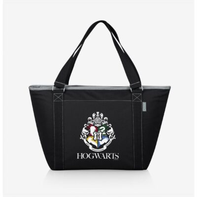 Harry Potter Hogwarts Crest Cooler Tote Black