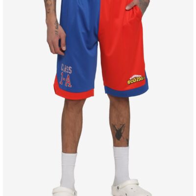 My Hero Academia Todoroki Split Basketball Shorts