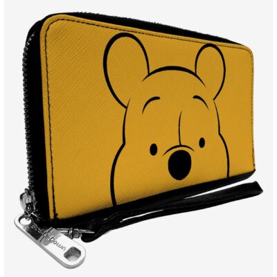 Disney Winnie The Pooh Close Up Zip Around Wallet