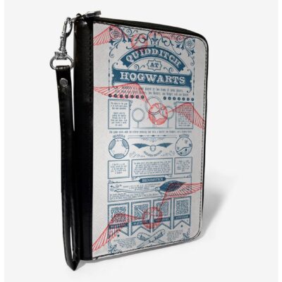 Harry Potter Quidditch Rules Zip Around Wallet