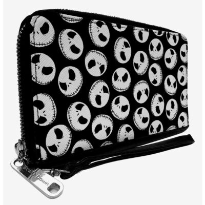 The Nightmare Before Christmas Jack Toss Print Zip Around Wallet