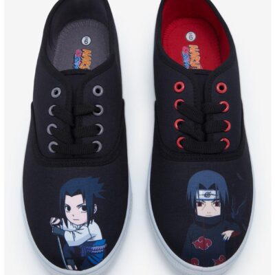 Naruto Shippuden Sasuke & Itachi Low Top Sneakers