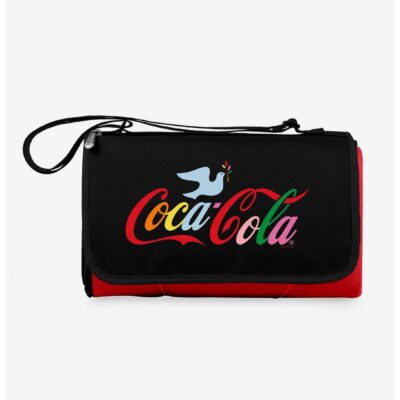 Coke Unity Blanket Tote Outdoor Picnic Blanket