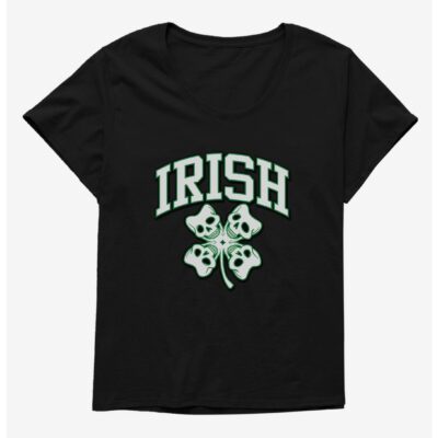 HT: St Patrick’s Day Irish Girls T-Shirt Plus Size