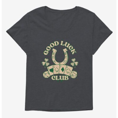 St. Patty’s Good Luck Club Girls T-Shirt Plus Size