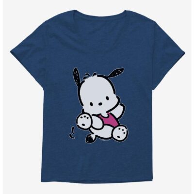 Pochacco Here For Fun Leaps Girls T-Shirt Plus Size