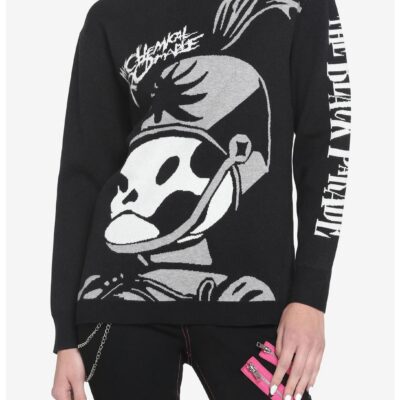 My Chemical Romance The Black Parade Pepe Intarsia Girls Knit Sweater