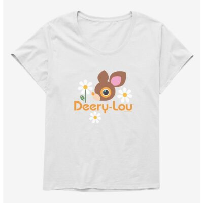 Deery-Lou Cheerful Icon Girls T-Shirt Plus Size