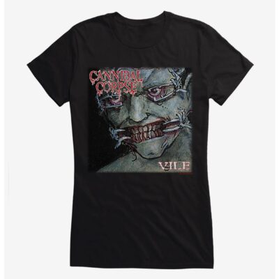 Cannibal Corpse V.I.L.E. Face Girls T-Shirt