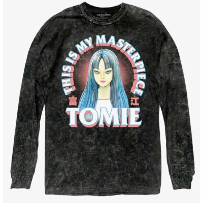 Junji Ito Tomei Masterpiece Wash Long-Sleeve T-Shirt