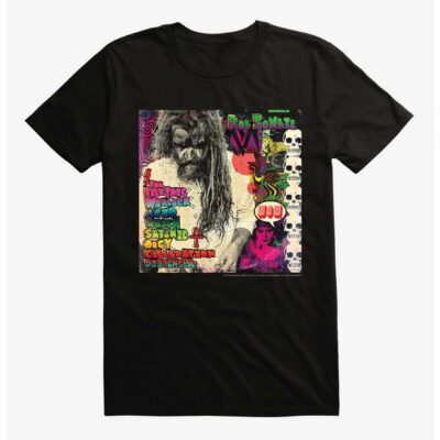 Rob Zombie The Electric Warlock Acid Witch Satanic Orgy Celebration Dispenser T-Shirt