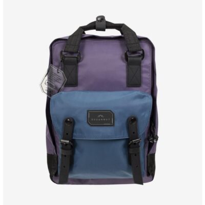 Doughnut Macaroon Gamescape Series Purple Pansy x Dark Teal Backpack