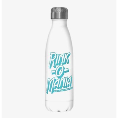 Stranger Things Rink-O-Mania Logo Stainless Steel Water Bottle