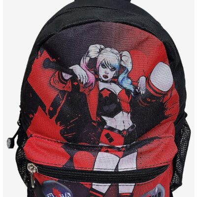 DC Comics Harley Quinn Splatter Mini Back Pack