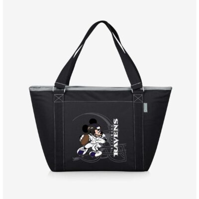 Disney Mickey Mouse NFL Baltimore Ravens Tote Cooler Bag