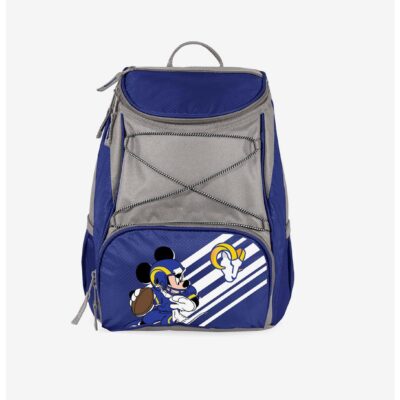 Disney Mickey Mouse NFL Los Angeles Rams Cooler Backpack