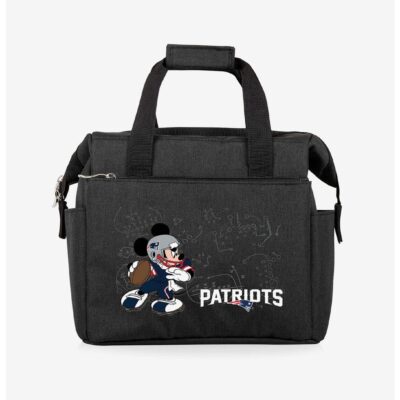 Disney Mickey Mouse NFL NE Patriots Lunch Cooler