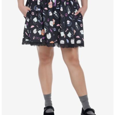 Universal Monsters Chibi Lace-Up Skirt Plus Size