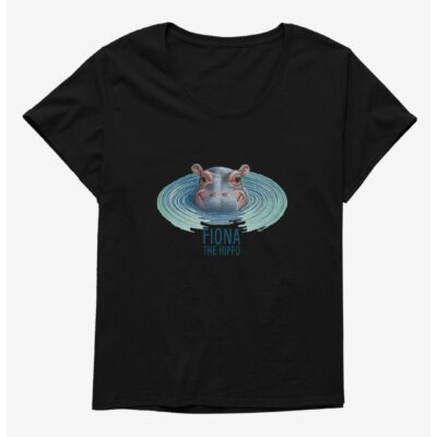 Fiona the Hippo Underwater Girls T-Shirt Plus Size