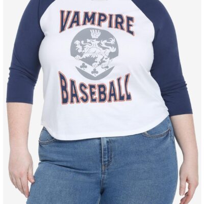 The Twilight Saga Vampire Baseball Girls Raglan T-Shirt Plus Size