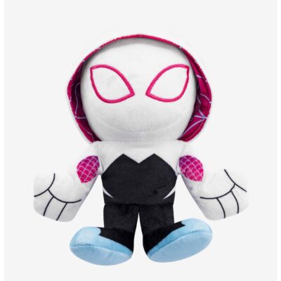 Marvel Spider-Man: Into The Spider-Verse Ghost Spider Kuricha Sitting Plush