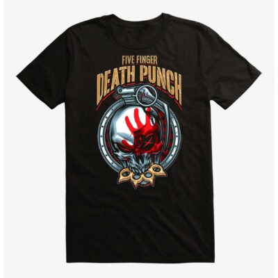 Five Finger Death Punch Knucklehead Grenade T-Shirt