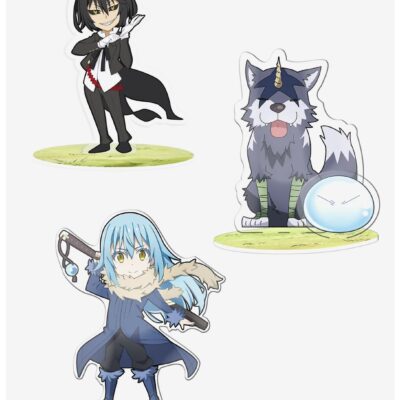 That Time I Got Reincarnated As A Slime Rimuru, Ranga, and Diablo Figure Bundle