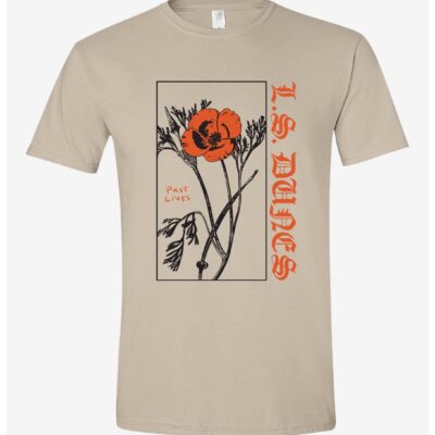 L.S. Dunes Past Lives Flower Boyfriend Fit Girls T-Shirt