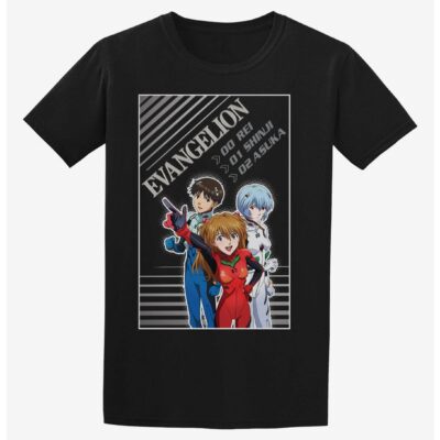 Neon Genesis Evangelion Pilot Trio T-Shirt