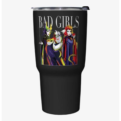 Disney Villains Bad Girls Maleficent, Ursula, & Evil Queen Travel Mug