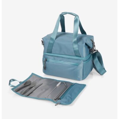 Tarana Aurora Blue Insulated Lunch Bag