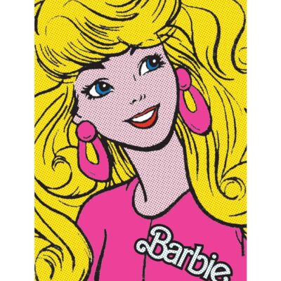 Barbie Big Hair Poster