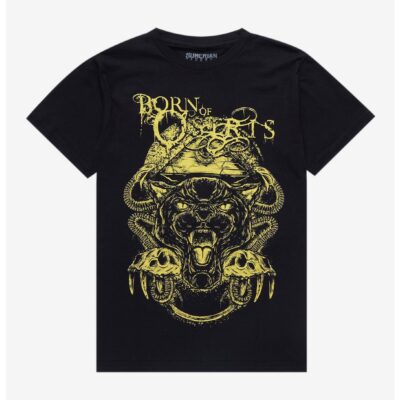 Born Of Osiris Fangs Boyfriend Fit Girls T-Shirt