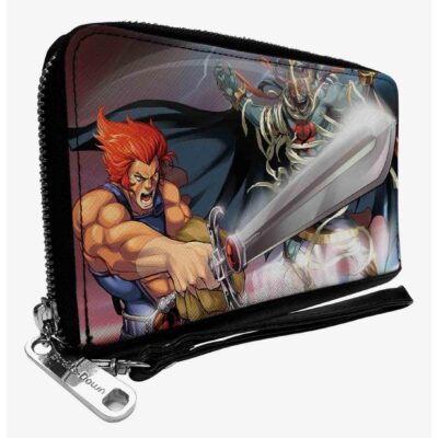 ThunderCats Lion O and Mumm Ra Sword of Omens Pose Zip Around Wallet