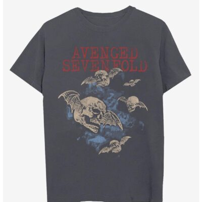 Avenged Sevenfold Skull Bats T-Shirt